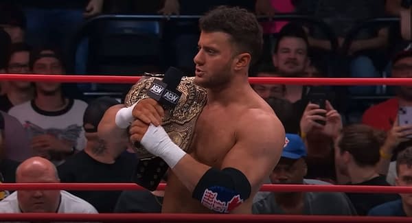 MJF appears on AEW Collision