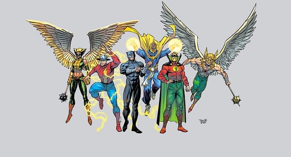 Jeff Lemire and Diego Olortegui Launch A New JSA Comic For DC All-In