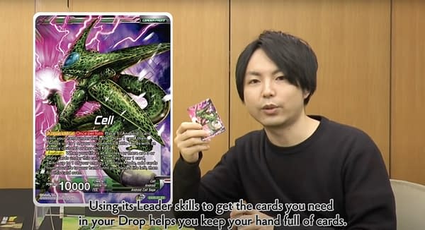 DBSCG Direct still. Credit: Dragon Ball Super Card Game