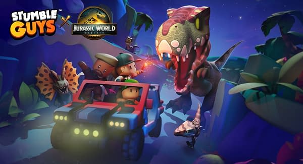 Stumble Guys Announces New Jurassic World Rebirth Collaboration