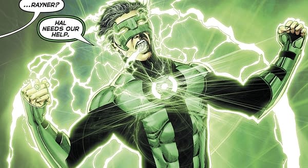 Hal Jordan and the Green Lantern Corps #38 art by Ethan van Sciver and Jason Wright