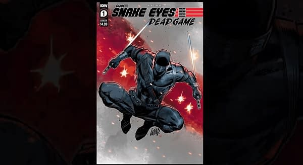 G.I. Joe: Snake Eyes #1 cover. Credit: IDW's Comic-Con@Home panel.