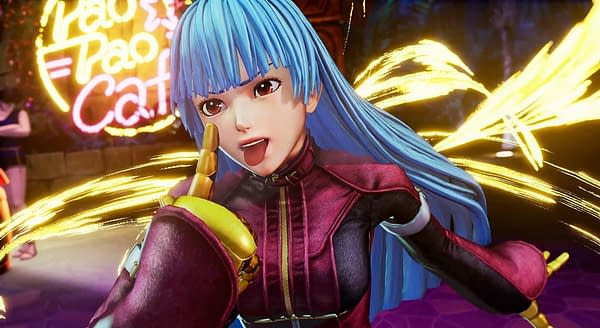 A look at Kula Diamond as she appears in The King of Fighters XV, courtesy of SNK.