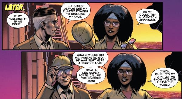 Reed Richards Introduces His African-American Sister To Marvel