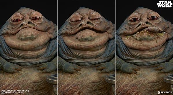 Star Wars Villain Jabba the Hutt Joins Sideshow Collectibles' Sixth Scale Figure Line