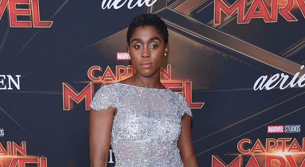 Lashana Lynch arrives for the 'Captain Marvel' World Premiere on March 04, 2019 in Hollywood, CA. Editorial credit: DFree / Shutterstock.com