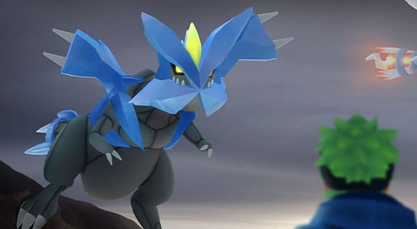 Kyurem in Pokémon GO. Credit: Niantic