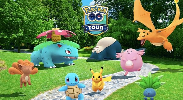 Pokémon GO Tour: Kanto graphic. Credit: Niantic