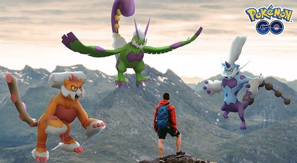 Therian Forces of Nature in Pokémon GO. Credit: Niantic