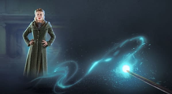Narcissa Malfoy in Harry Potter: Wizards Unite. Credit: Niantic