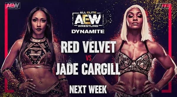 Red Velvet will face Jade Cargill in a one-on-one match on next week's episode of AEW Dynamite.