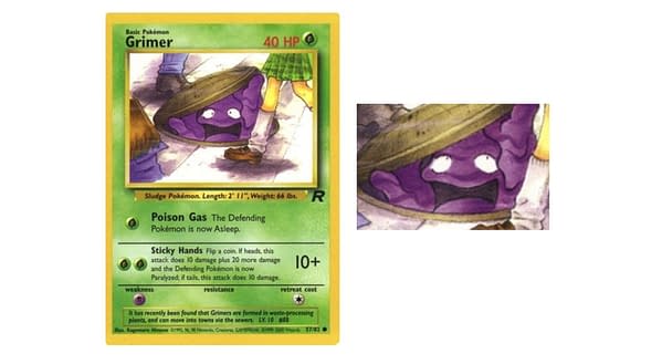 Grimer from Team Rocket expansion. Credit: Pokémon TCG