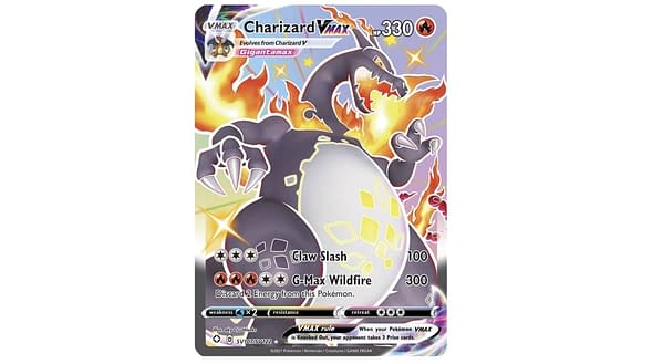 Shiny Charizard VMAX from Shining Fates. Credit: Pokémon TCG