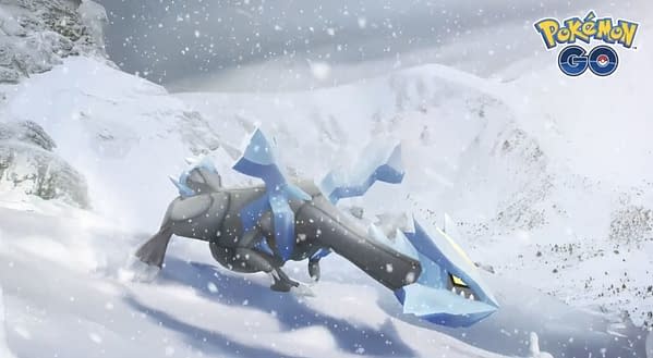 Kyurem in Pokémon GO. Credit: Niantic