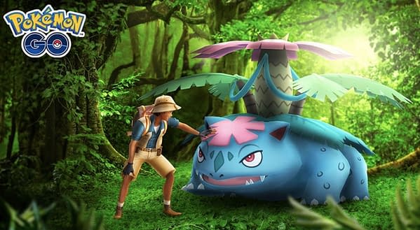 Mega Venusaur in Pokémon GO. Credit: Niantic