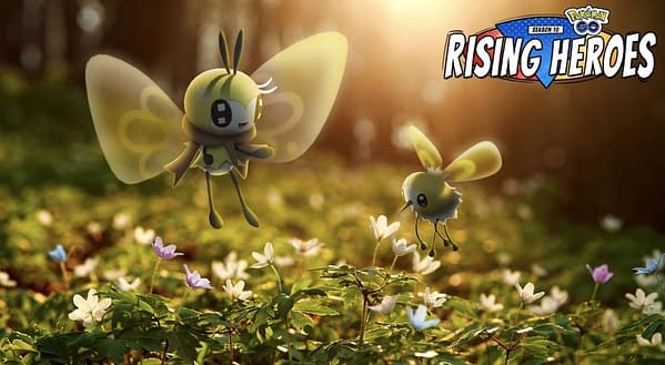 The Spring Into Spring 2023 Event graphic in Pokémon GO. Credit: Niantic