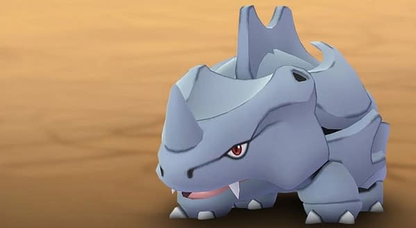 Rhyhorn in Pokémon GO. Credit: Niantic