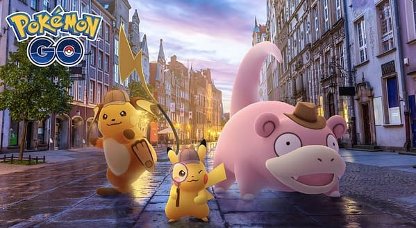 Detective Pikachu Returns event graphic in Pokémon GO. Credit: Niantic
