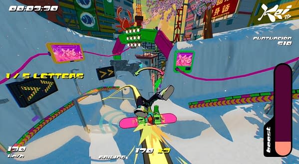 Acclaim Releases New Trailer For HYPERyuki: Snowboard Syndicate