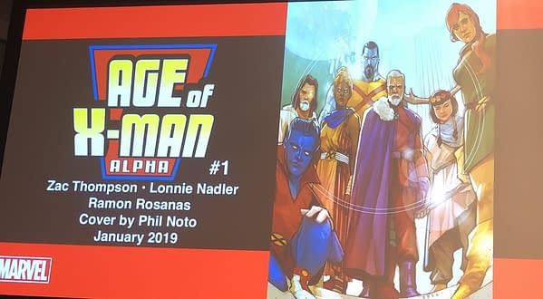 Age Of X-Man Begins in January From Marvel