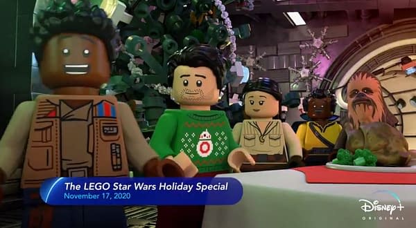 LEGO Star Wars Holiday Special: Disney+ Promos Preview Animated Event