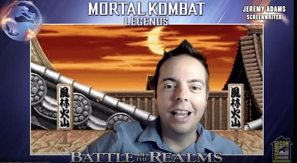 Mortal Kombat Legends: Battle of the Realms virtual CC@Home panel