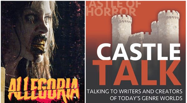 Castle Talk logo and Allegoria poster used with permission