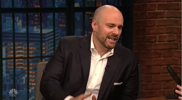 What Did Tom King Talk About on Late Night With Seth Meyers?