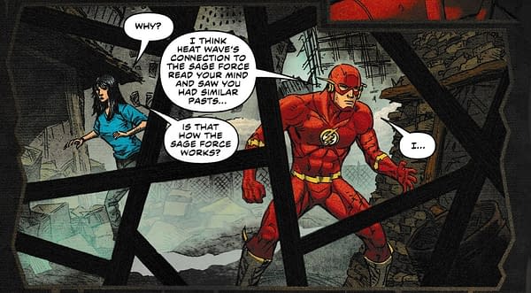 What Is The Sage Force Anyway? Flash #56 Spoilers