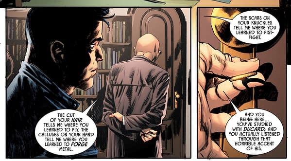 Batman #94 - Cassander Wycliffe Baker and Sherlock Holmes (Spoilers)