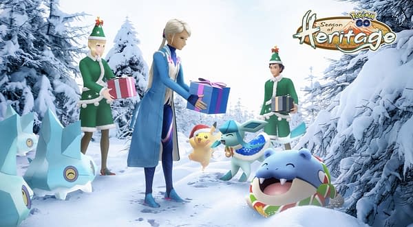 2021 Holiday Event Part 1 in Pokémon GO. Credit: Niantic