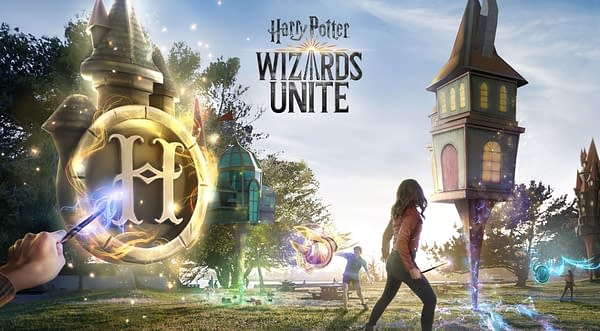 Harry Potter: Wizards Unite graphic. Credit: Niantic