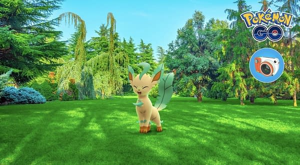 Leafeon in Pokémon GO. Credit: Niantic