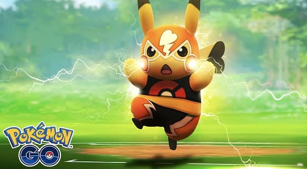 Pikachu Libre in Pokémon GO. Credit: Niantic