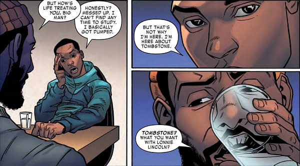 Snitching on Uncle Prowler in Miles Morales: Spider-Man #7 (Preview)