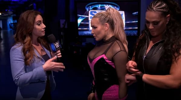 Natalya and Tamina announce a new phase of their WWE careers in a post-match interview on Smackdown.