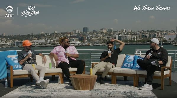 Interview: Chatting With 100 Thieves On A Boat At TwitchCon