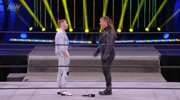 Orange Cassidy and Chris Jericho, face to face on AEW Dynamite