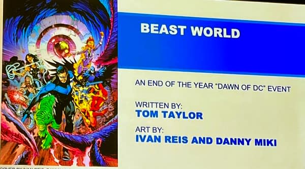 Tom Taylor's Beast World Will See Beast Boy Become Starro