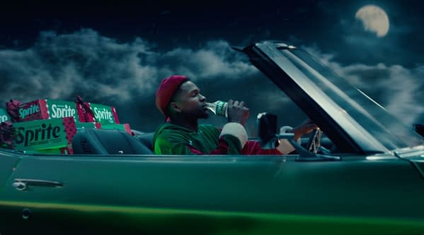 Anthony Edwards Jumps Into New Sprite Winter Spiced Cranberry Ad