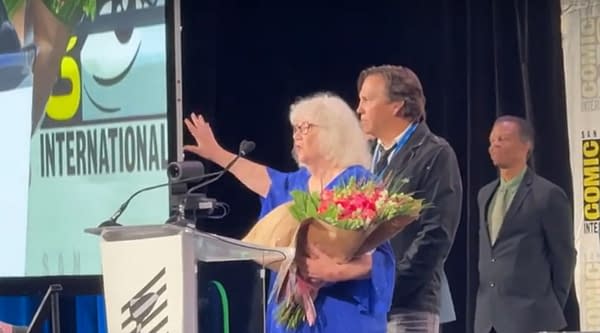Jackie Estrada's Closing Speech To Her Last Eisner Awards