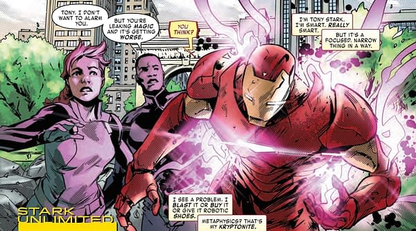 Capitalism and Kryptonite in Tony Stark: Iron Man #13 (Preview)
