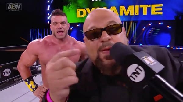 Taz and Bryan Cage on AEW Dynamite