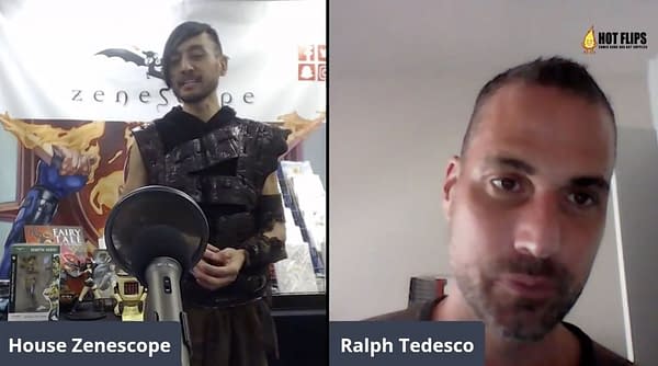 Zenescope announce movie night & Clerks roundtable with cast. Credit: Zenescope's Facebook Livestream