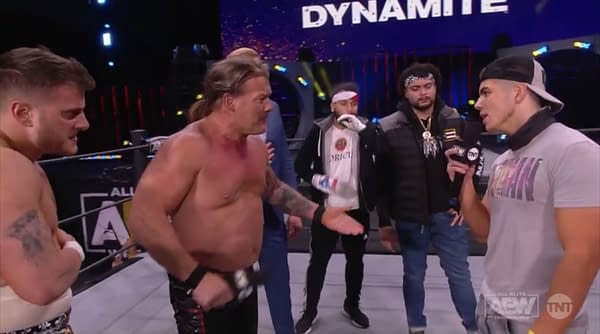 Sammy Guevara tells Chris Jericho he quits the Inner Circle because of MJF on AEW Dynamite