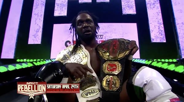 Rich Swann is the new unified Impact Champion after defeating Moose at Impact Sacrifice.