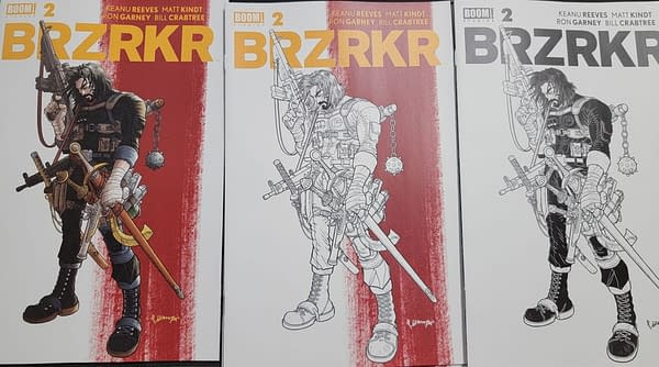 BRZRKR #2 Gets Red Stripe And No Red Stripe Surprise Variants