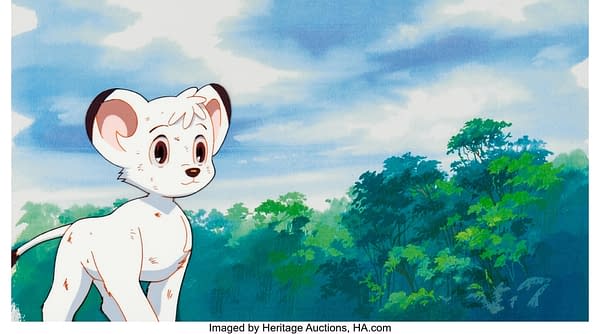 Jungle Emperor Leo Lune Production Cel and Animation Drawing. Credit: Heritage Auctions