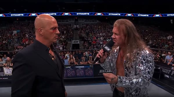 Chris Jericho considers a proposal from Don Callis on AEW Dynamite