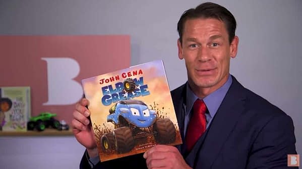 You Can See John Cena Read His Children's Book, Elbow Grease
